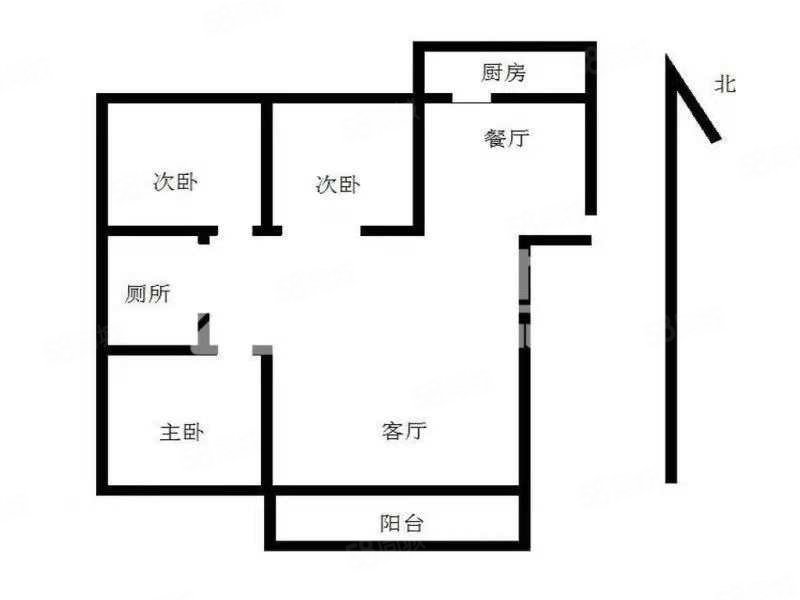 江南书苑3室2厅1卫103㎡南87.9万