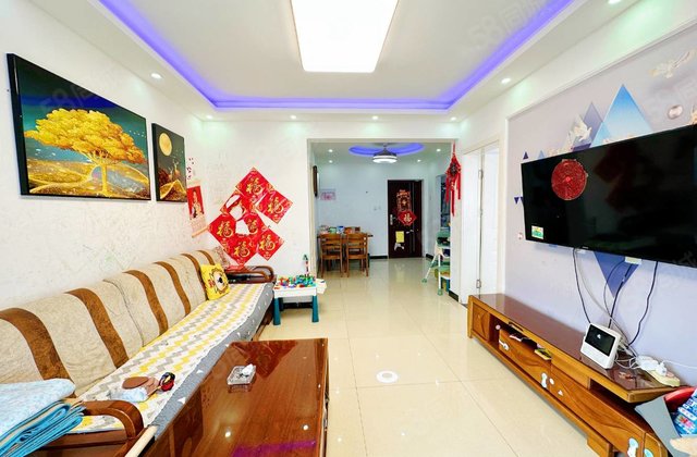 阳光逸墅急售送车位南北通透全名户型