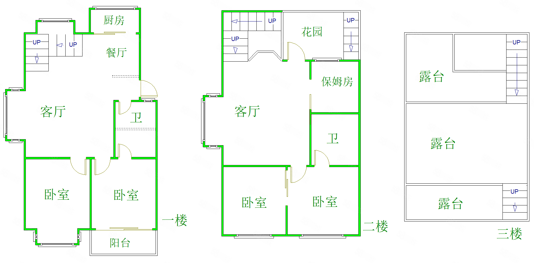 五凤兰庭三期5室3厅2卫150㎡南北298万