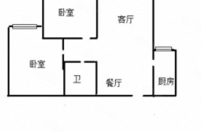 2室2厅1卫
