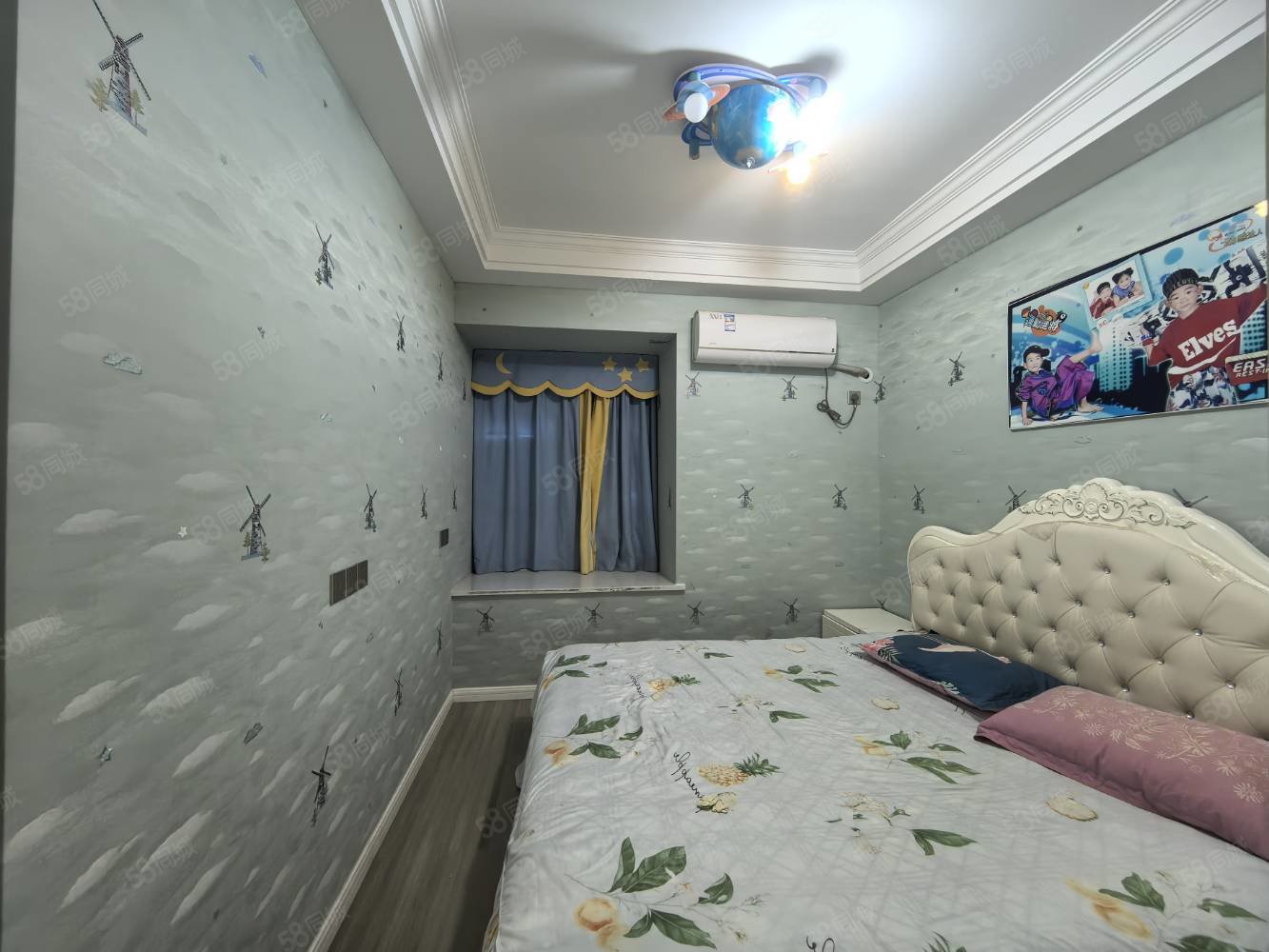 翰林珑城3室2厅1卫110㎡南北65万