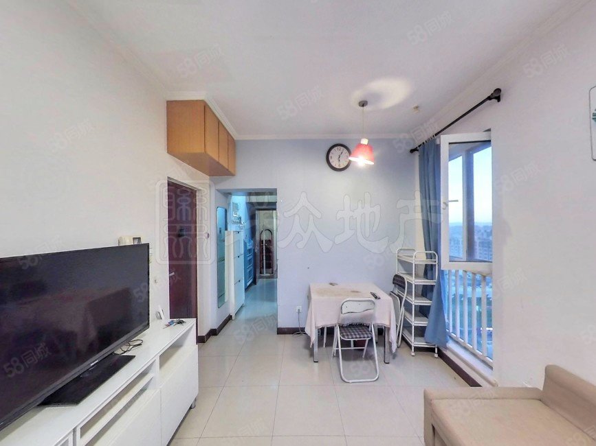 鴻坤理想城大滿貫1室1廳1衛(wèi)64.23㎡南北155萬