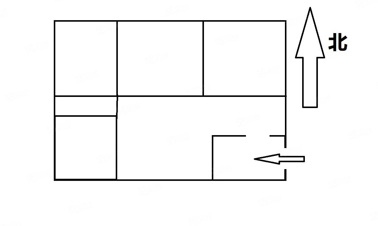 東絳胡同小區(qū)2室2廳1衛(wèi)70㎡南北850萬