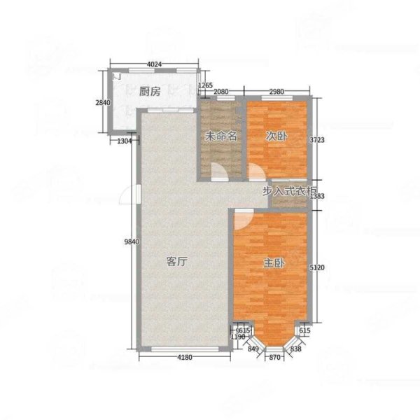 宝地东湖湾C区2室2厅1卫97㎡南北67万