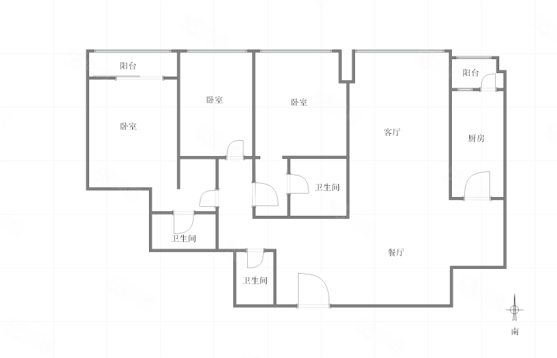 融创玖玺台3室2厅2卫218㎡西南397万