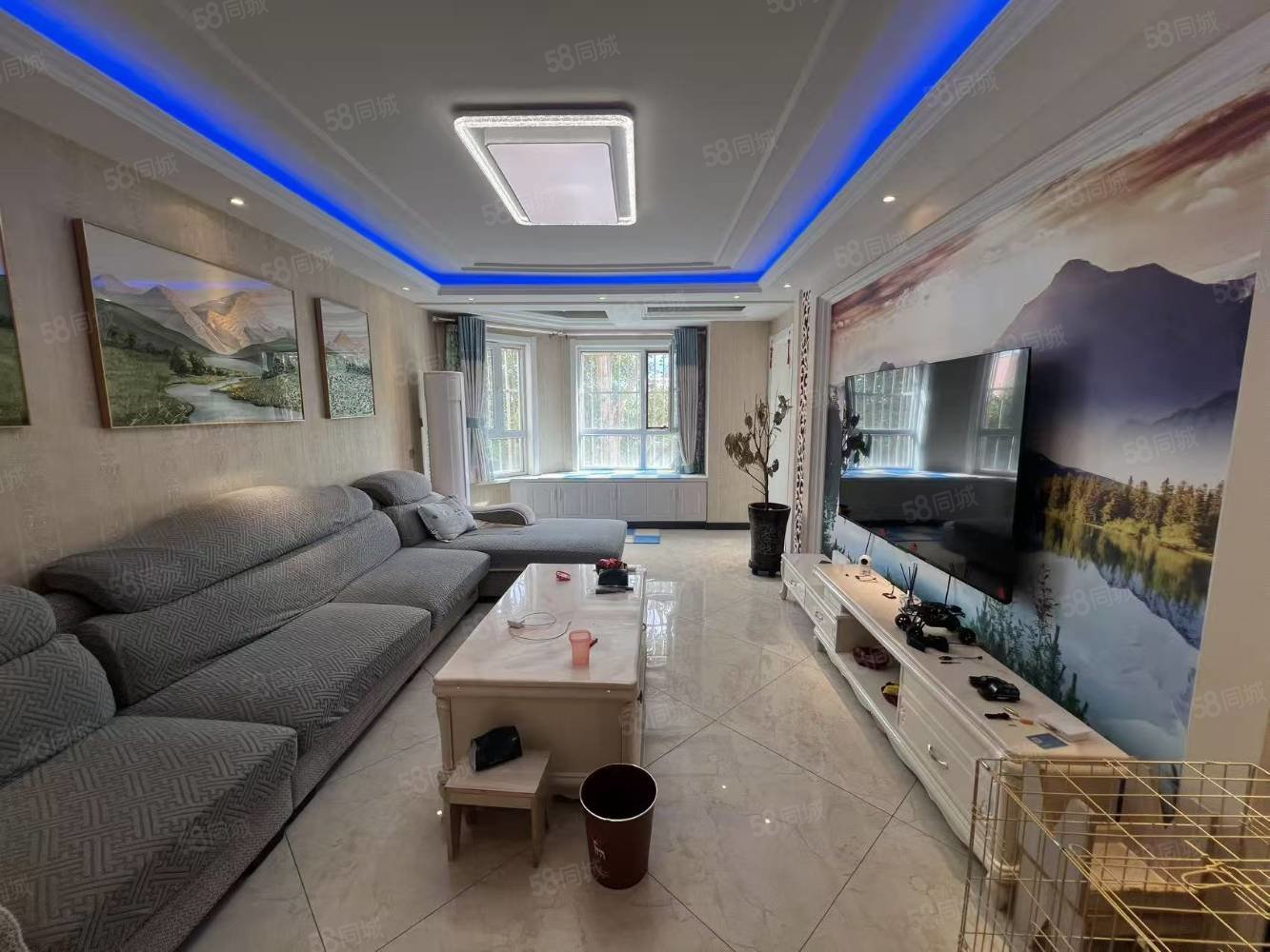 青湖铭城3室2厅1卫127㎡南北48万