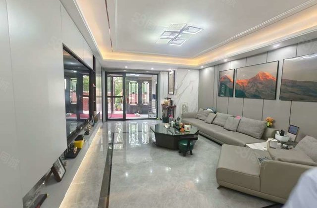 叠拼别墅！ 经开英伦花园 豪华装修负一和一二共三层免大税