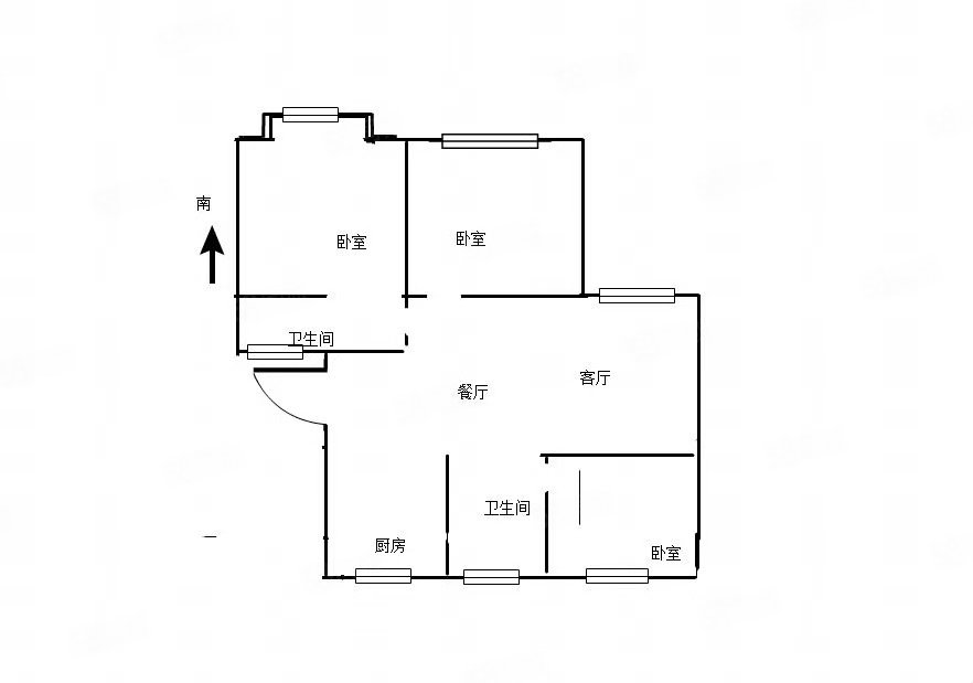 上东郡3室2厅2卫130.5㎡南143.8万