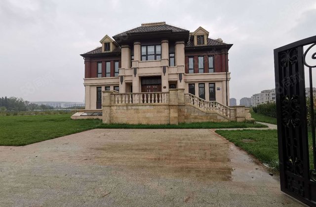 梅江十大豪宅,津门湖湖心岛独栋别墅,私家码头,三亩大院