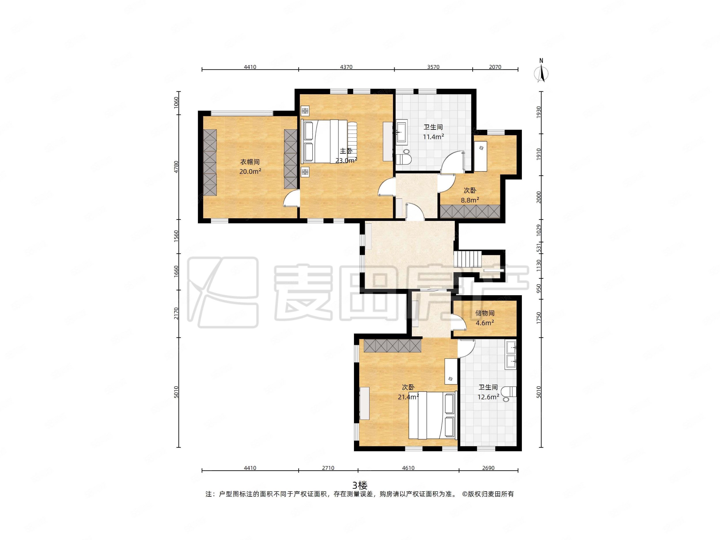 九章別墅4室3廳5衛(wèi)518.19㎡東南3900萬