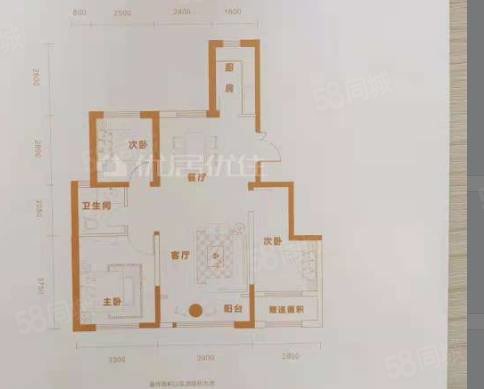 陆坊小镇3室2厅1卫132㎡南北32.8万