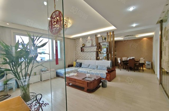 急售运河边水韵花都电梯5楼精装修，三室朝阳可按揭