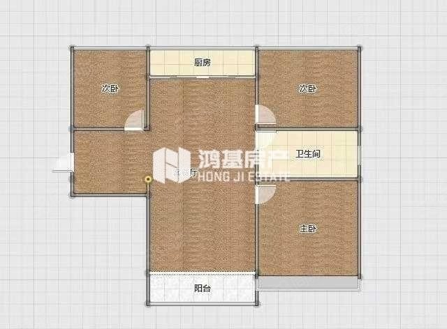 龙韵花园3室2厅2卫139㎡南北100万