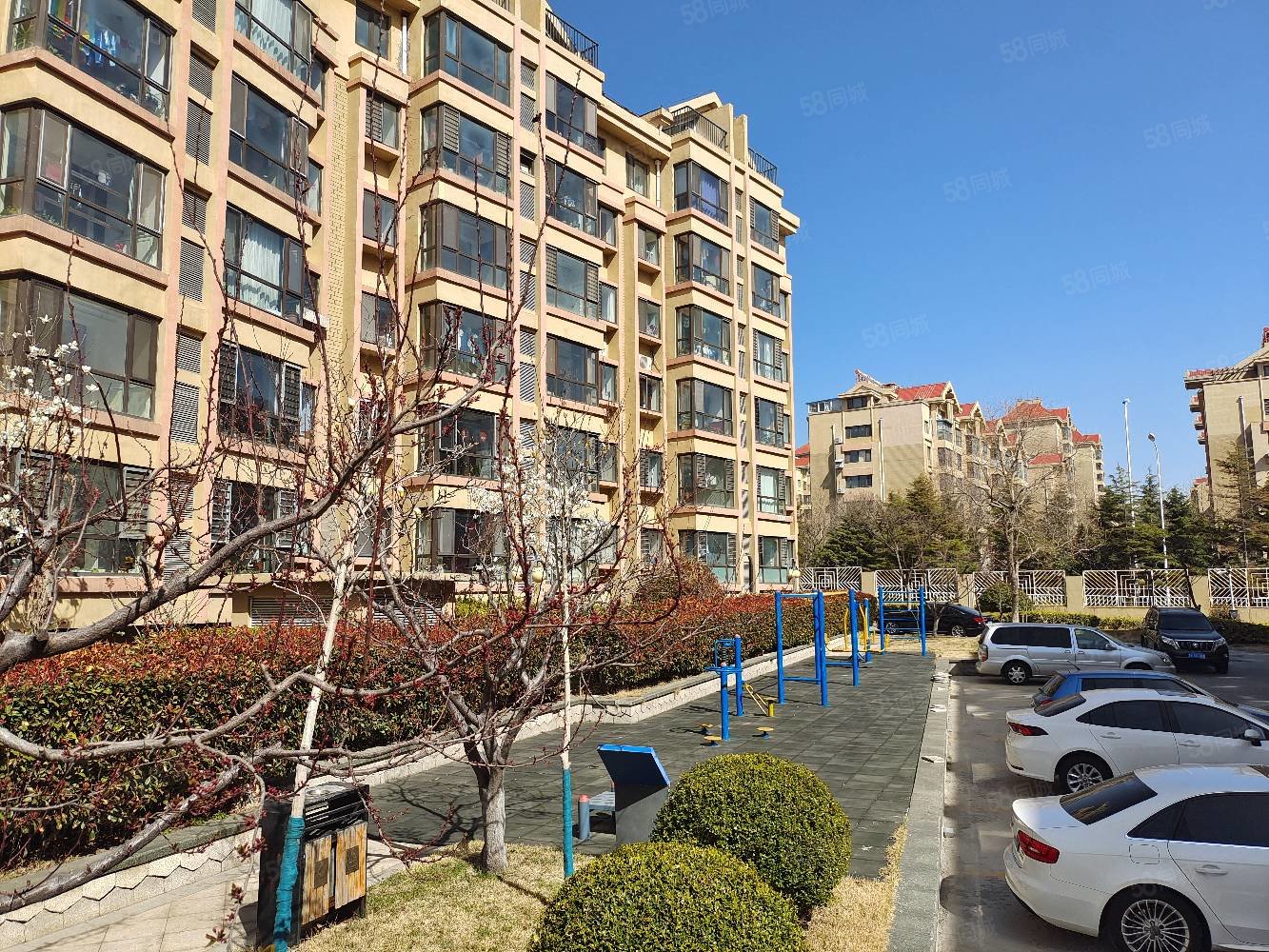 威高时光城实验威海一中贵和花园三期多层框架封闭小区