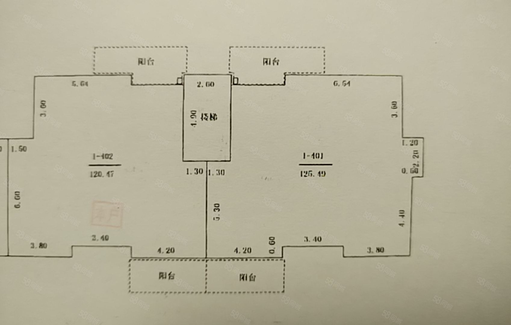 紫藤别院3室2厅2卫100㎡南200万