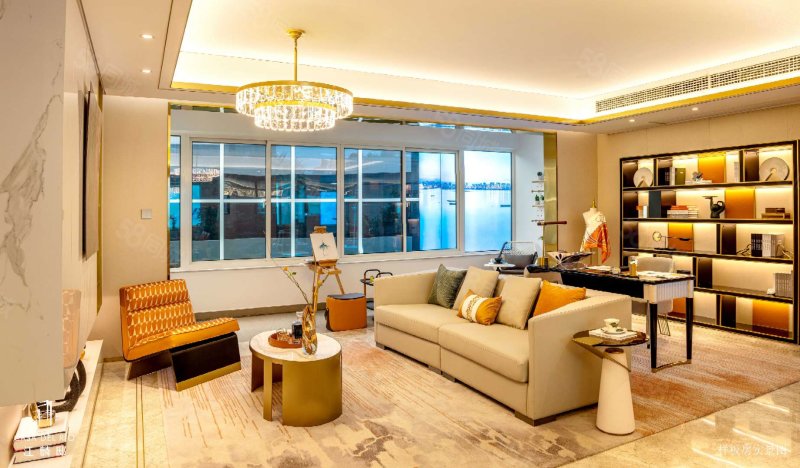 【19图】江麟邸 3室2厅2卫 一线江景房 囿山名