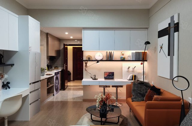 急售武进万达旁地铁口美的国宾府精装公寓 民用水电 拎包入住