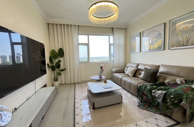 新城邦 一体两户 精装修带车位带地下室 随买即住 价可议