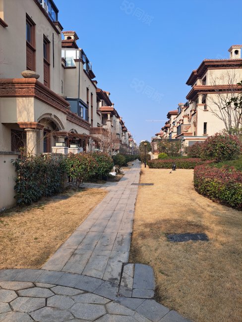 别墅美盛白河湾电梯五层前后院子带两个车位楼顶平台豪装