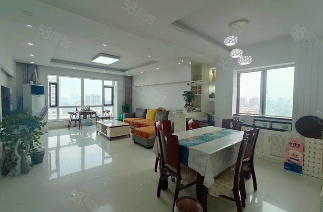 急售市中心东昌中学星海家园 水城华府地暖房带车库