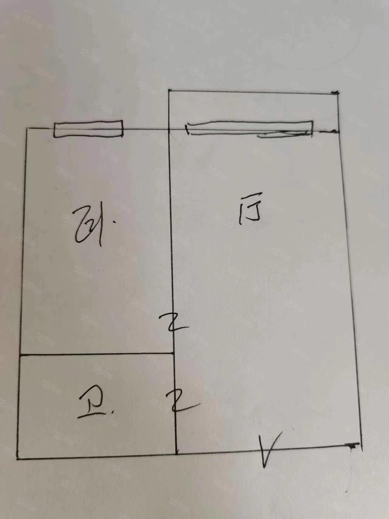 巴陵街小区(洁净街2-22号(双号),巴陵街1号-21号(单号),建新街6号,建新街10号)1室1厅1卫40㎡南25万