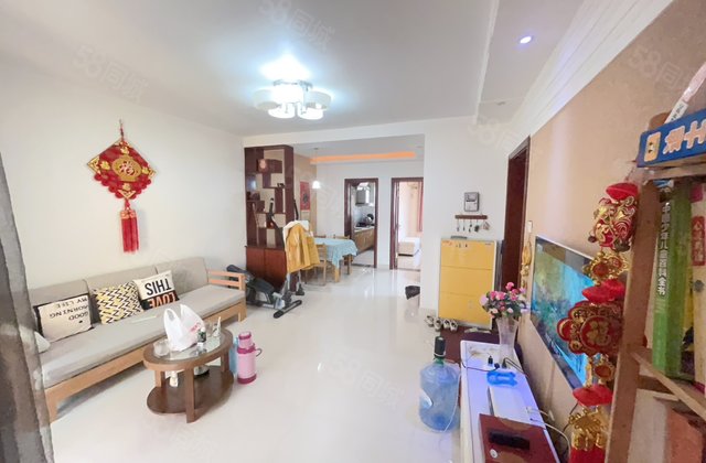 送车位 精装2居 中层 靠光明挨水岸花语 金柱康城 莲湖花园