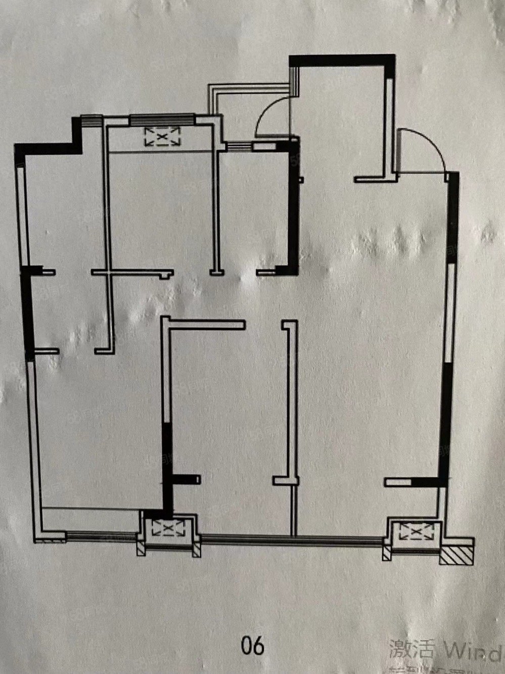 运河名门府精装修房屋保养好采光