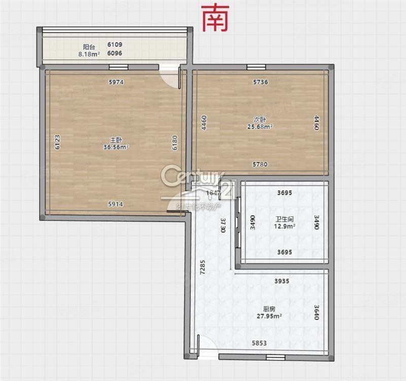 双莲大楼2室1厅1卫52㎡南北85.99万