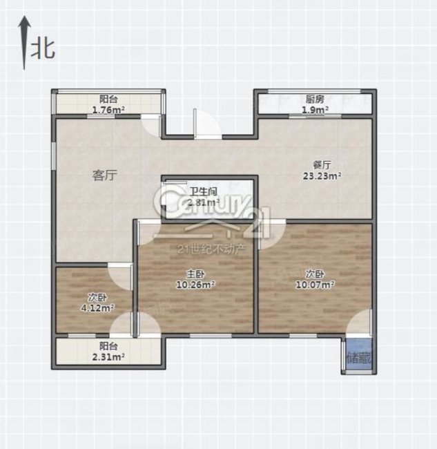 瑞锦组团4室2厅1卫117㎡南215万