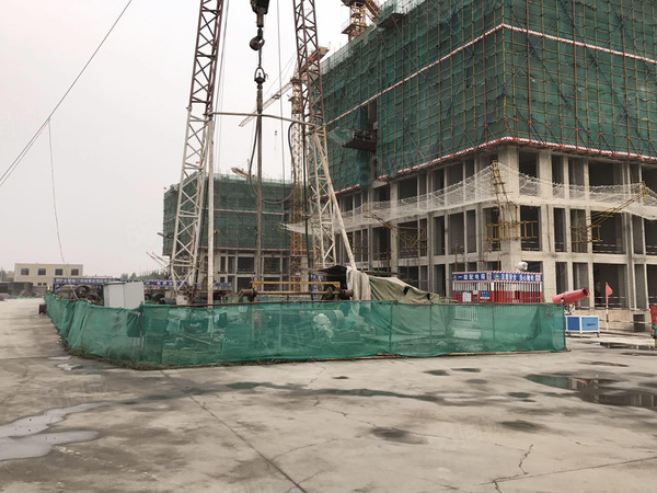 EBC潮白生態(tài)城樓盤現(xiàn)場(chǎng)環(huán)境