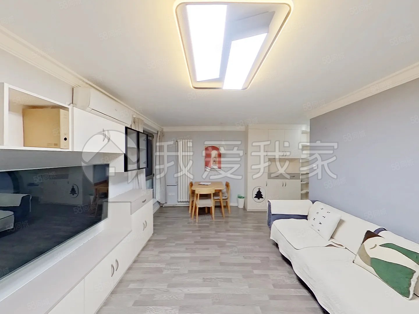 慧忠北里1室1廳1衛(wèi)65.82㎡西南399萬