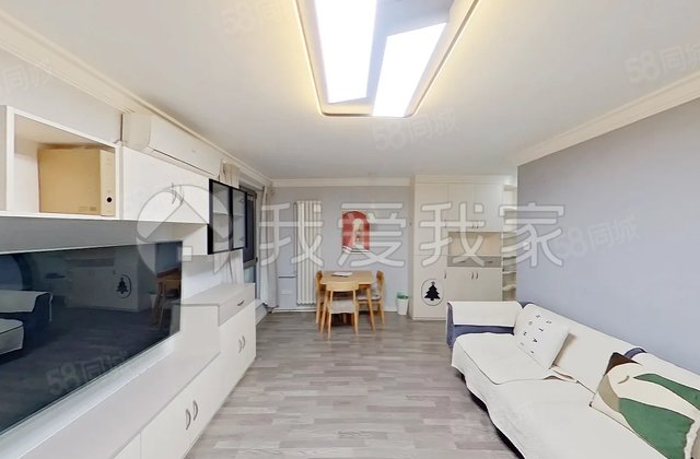 慧忠北里1室1廳1衛(wèi)65.82㎡西南399萬