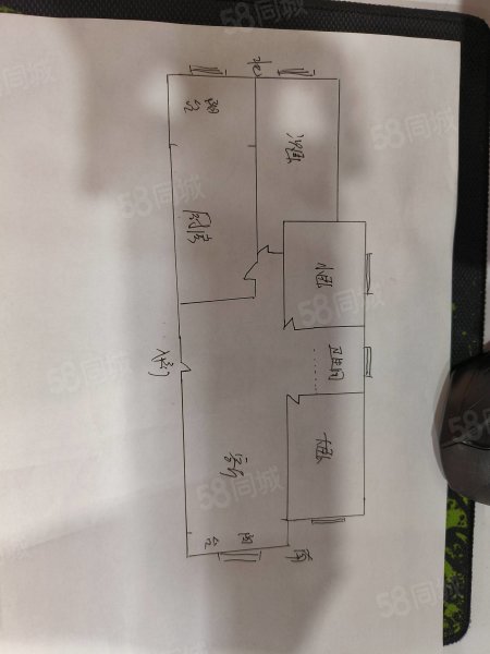 文瀛东郡3室2厅1卫128㎡南北42万