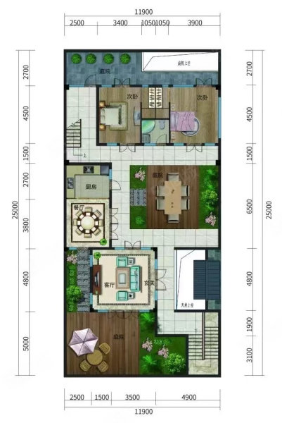 行署大院3室2厅2卫78㎡南北56万