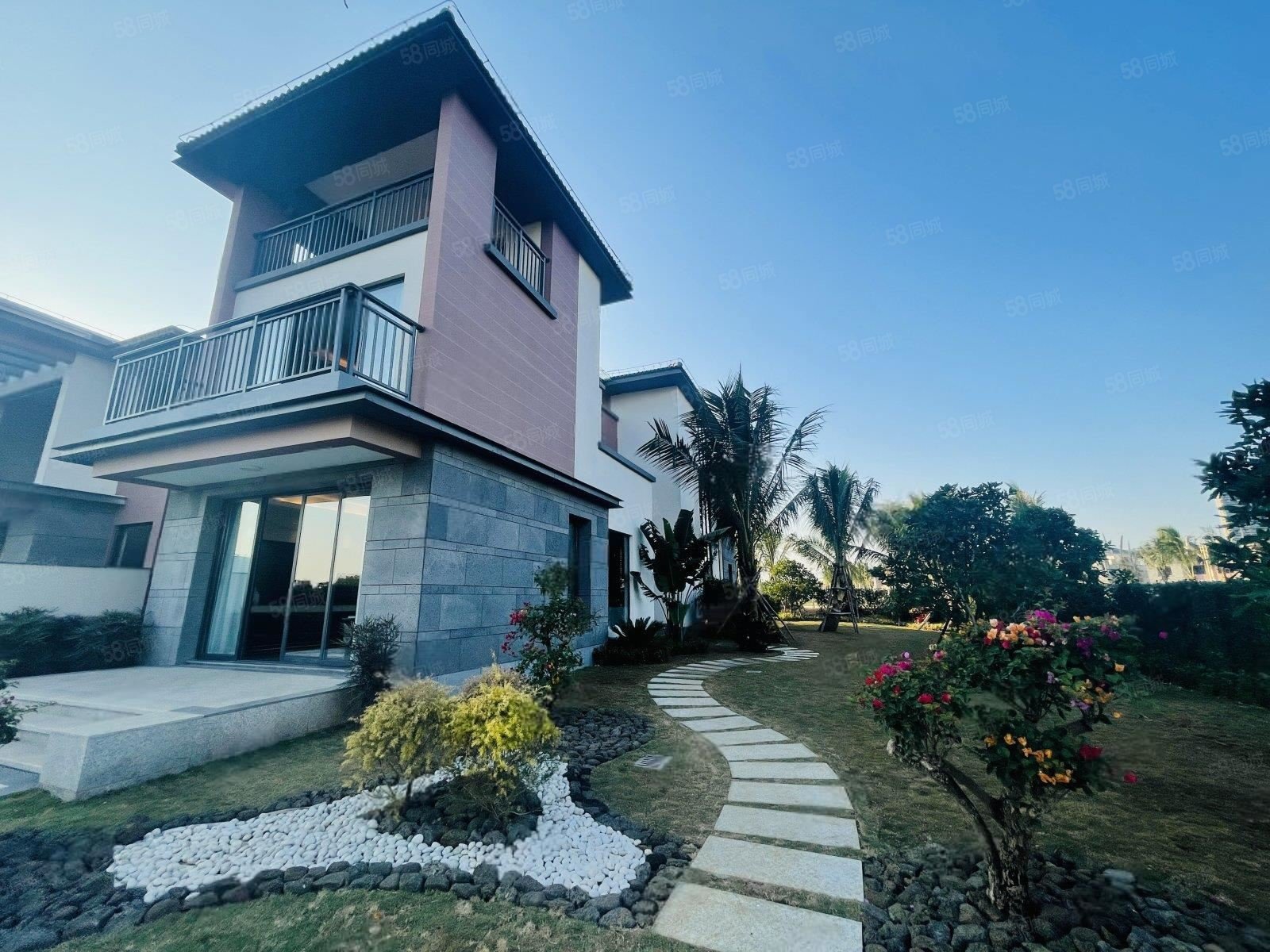 观澜湖现房别墅地上三层私家花园约350平顶层带生活露台