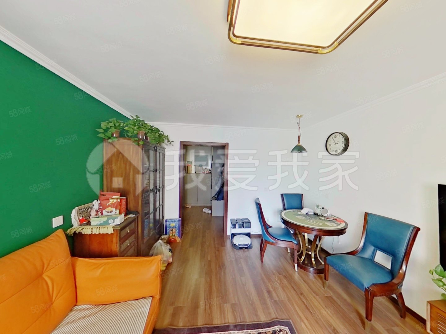 慧忠北里2室1廳1衛(wèi)69.67㎡南588萬