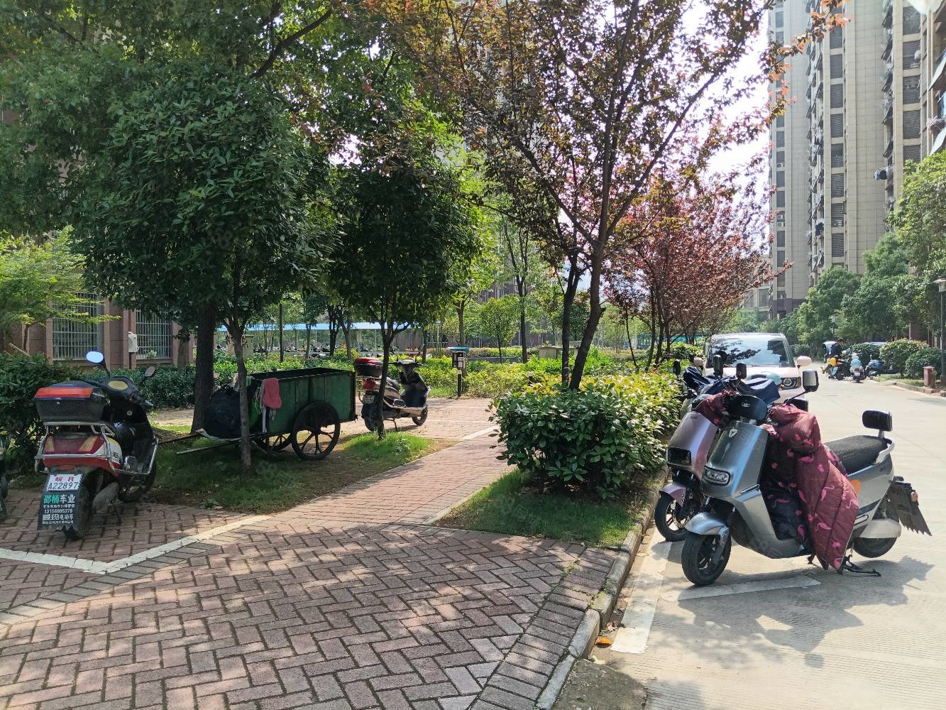 【10图】新港花园 中梁印江南,电梯房 一楼带院子,新港花园-池州58