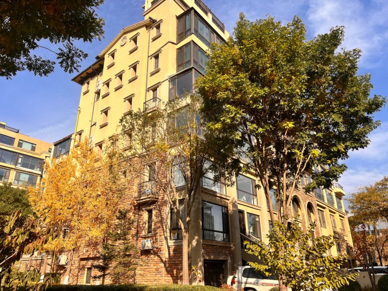 昵绿地山鼎庄园202平叠拼别墅好户型带露台带车位,绿地山鼎庄园-太原