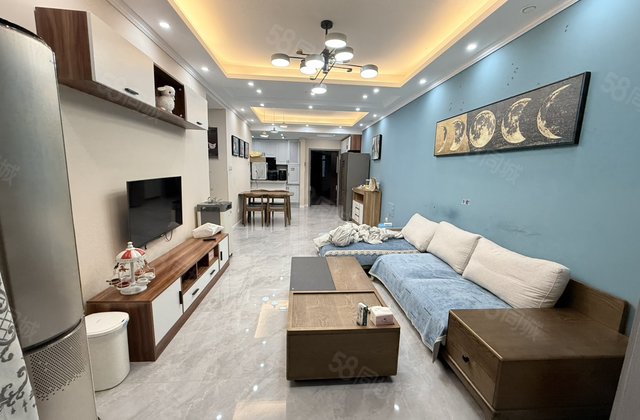 昌润莲城！东昌壹号院！精装2室2厅！带车位储藏室！价格可谈！