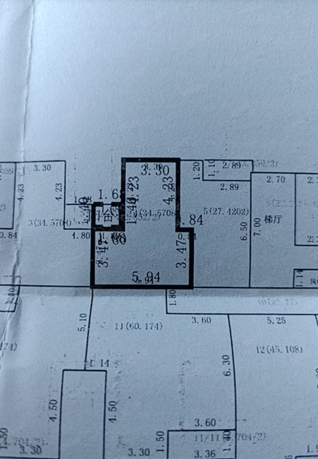 永佳福邸1室1厅1卫47.65㎡南38万