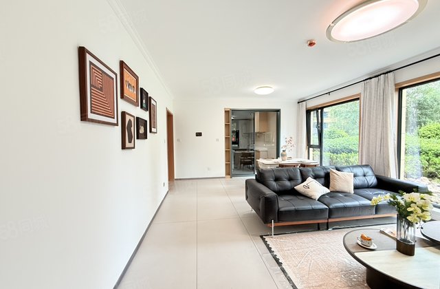 百合新城 一楼带院 精装边户双卫全明户型 拎包入住 集美一品