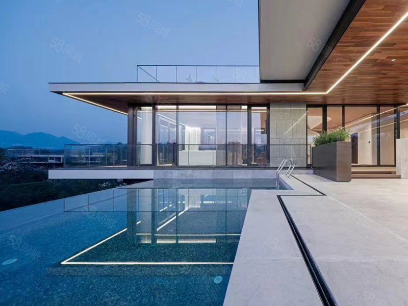 蓝城的玻璃盒子,德清莫干山内,自带酒店,豪华精装修,带私车位