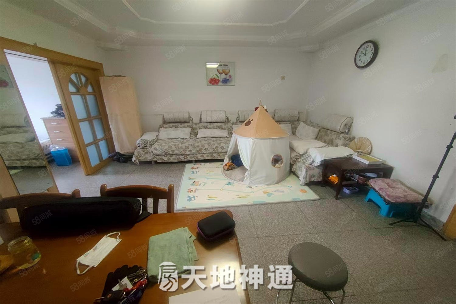 富樂二區(qū)3室1廳1衛(wèi)85.26㎡南北130萬