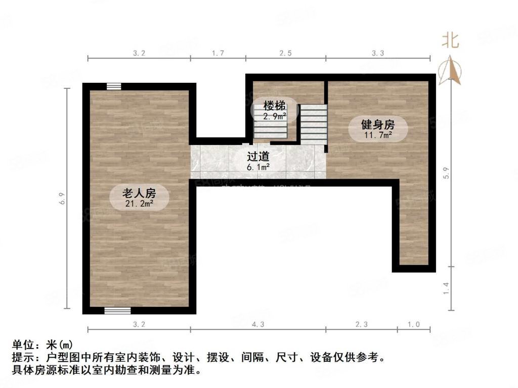 泰悦盛景(别墅)5室2厅3卫375.68㎡南北460万