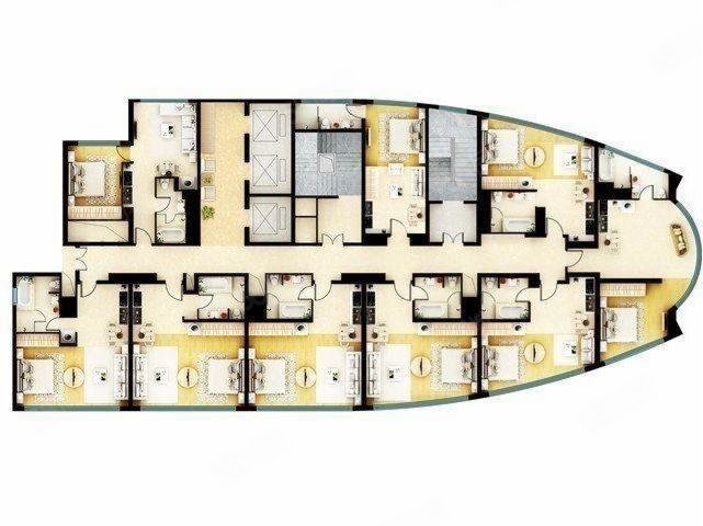 万丽海景1室1厅1卫95㎡南350万