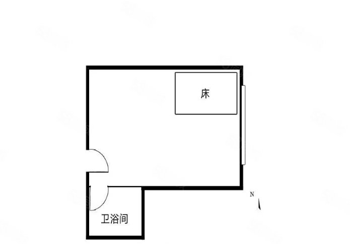 毓秀园2室2厅1卫93㎡南北42.8万