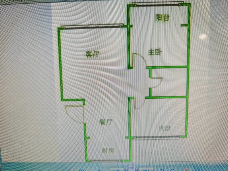 怡心花园3室2厅1卫93㎡南北33万