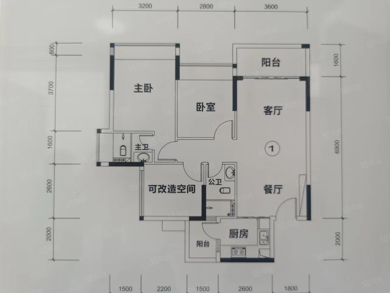 全新未住过 万科华府 红本在手 产权清晰 看房方便,万科华府-清远58