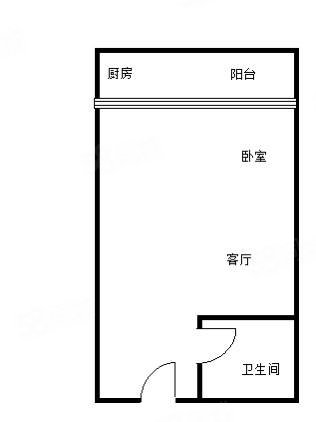 金茂大厦1室1厅1卫41㎡东19万