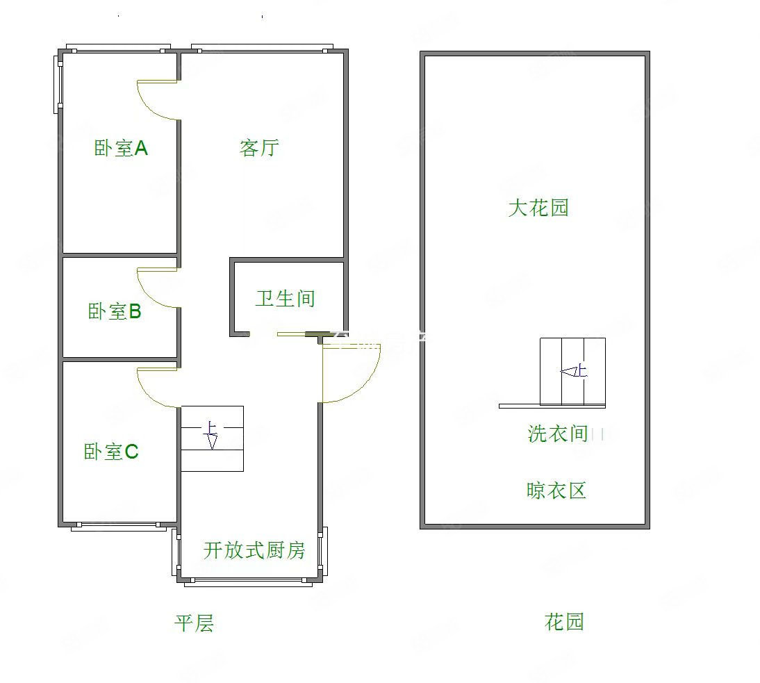 中同仁路39号院3室1厅1卫73.75㎡南169万